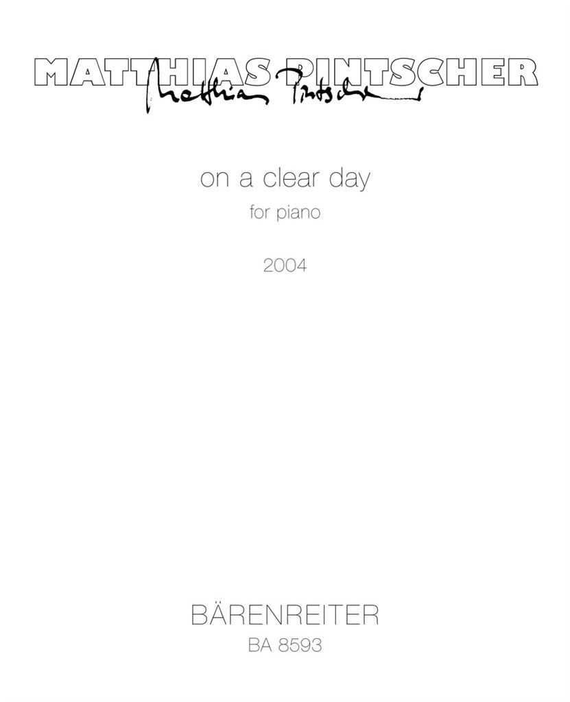 On a clear day